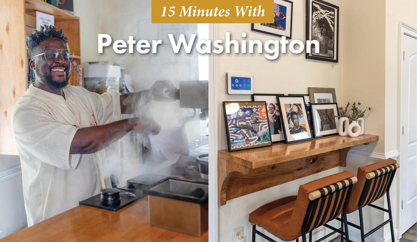 15 Minutes With Peter Washington