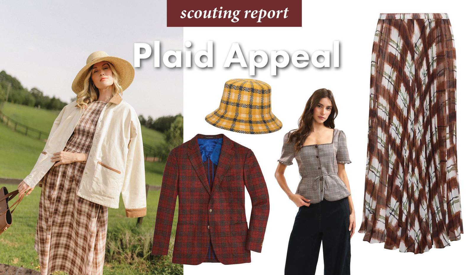 Plaid Appeal: Scouting Report on fall plaids