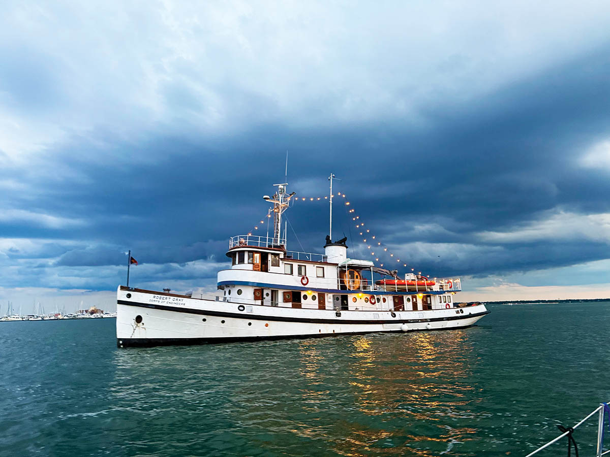 The R/V Robert Gray Is Finding New Life in Charleston Waters