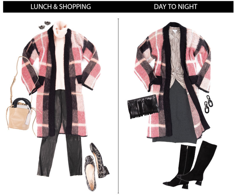 How to wear plaid two different ways