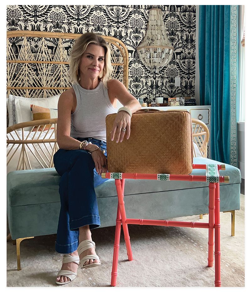 Courtney Bukowsky’s Stay Luggage Racks helps house guests feel at home