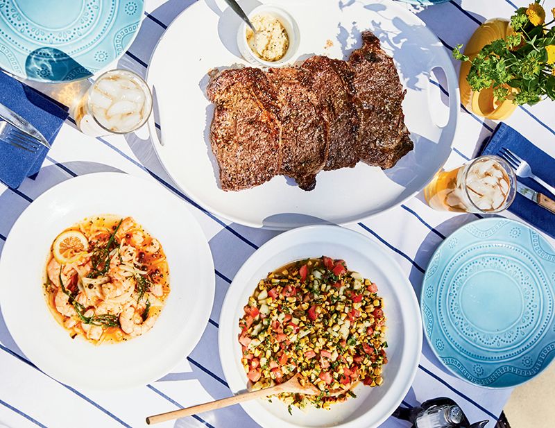 Backyard Comforts - Four great recipes for a family cookout 