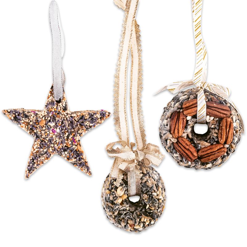 How to Make Birdseed Ornaments