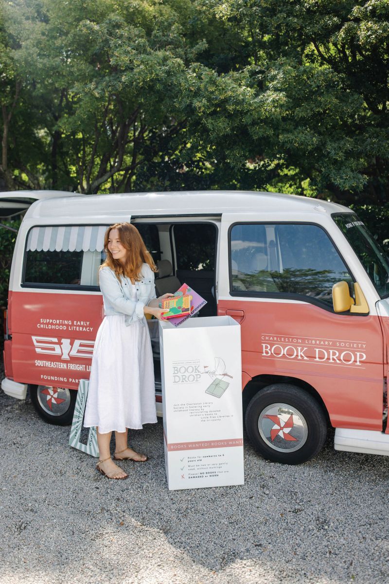 Transforming Young Minds: Charleston Library Society’s Innovative Book Drop Initiative