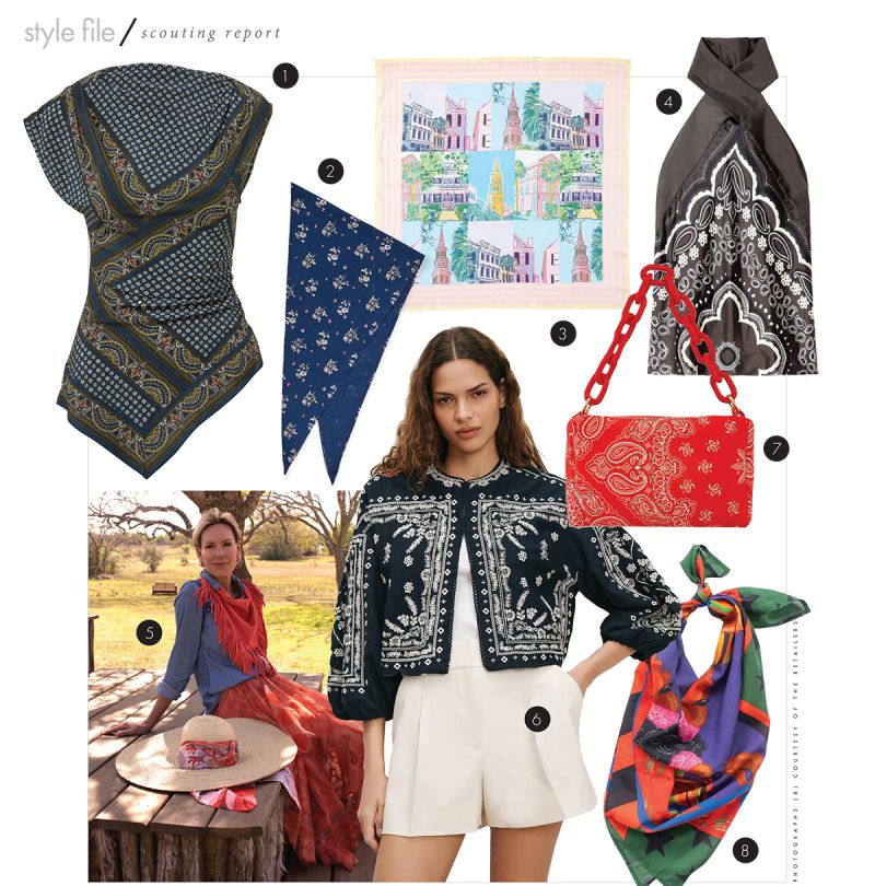 How to Wear Bandana Prints This Fall