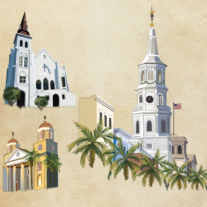Learn the history behind the Holy City’s church steeples