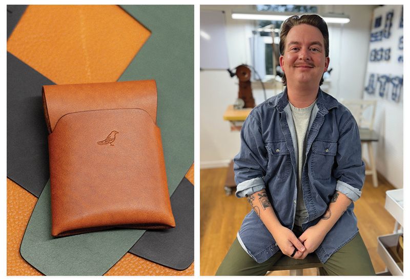 Harland Handmade: Navy Veteran Marcus Vause Crafts Timeless Leather Wallets with Precision & Passion