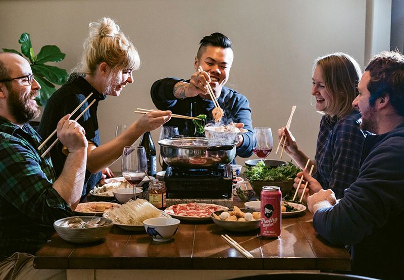 A Feast with Friends