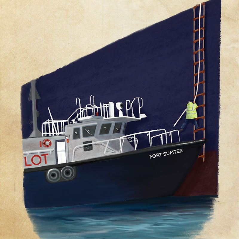 Harbor Pilots: the toughest job on the water in Charleston