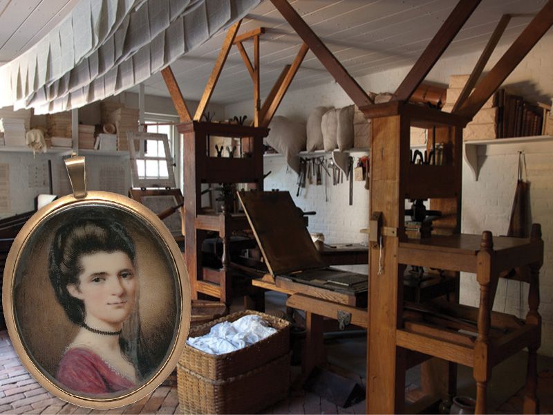 The country’s first female publisher made headlines in Charleston