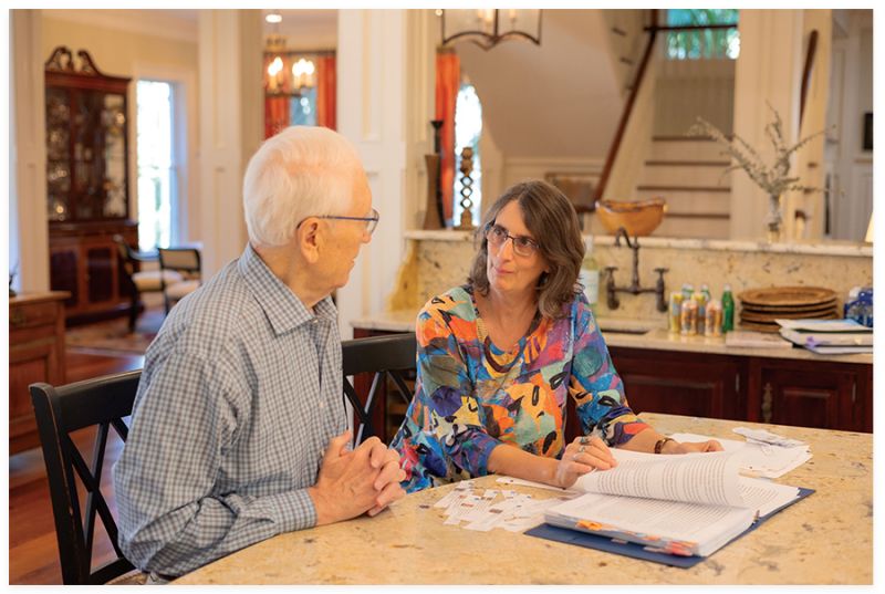 Memories Served: Mary Johnston helps others document their stories