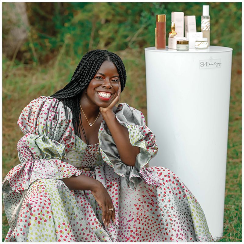 She Biology founder Chinenyem Nwadiugwu offers calming, CBD-infused skin care