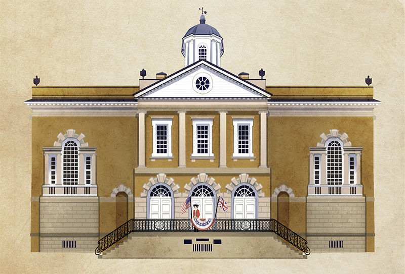 How the Old Exchange Building evolved throughout history