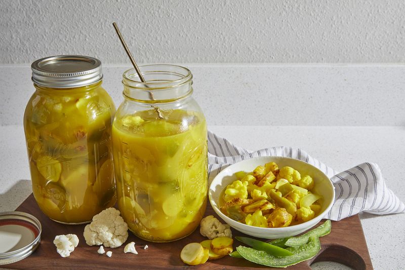 Chopped Artichoke Pickle (Jerusalem Artichoke Relish)