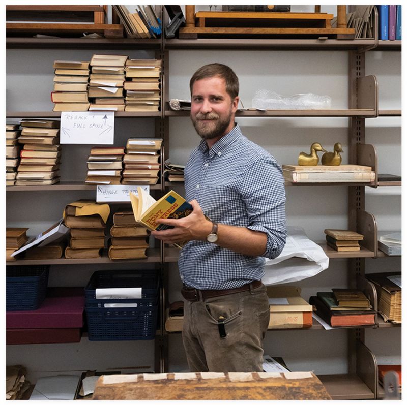 Preserving Literary Treasures: How Charleston Library Society book conservator James Davis enriches the Holy City