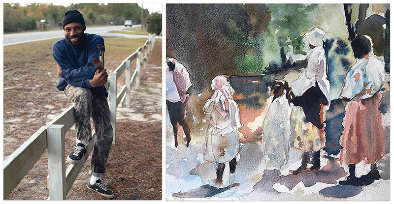 Visual artist Ment Nelson garners attention for depictions of rural life