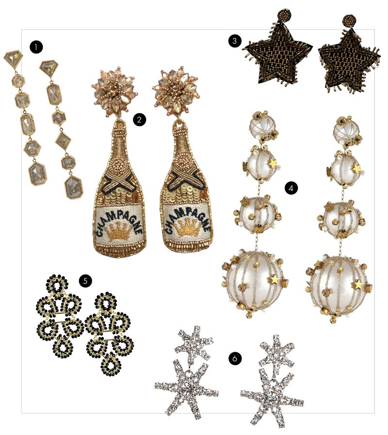 Sparkle and shine in our picks for holiday party-ready earrings 