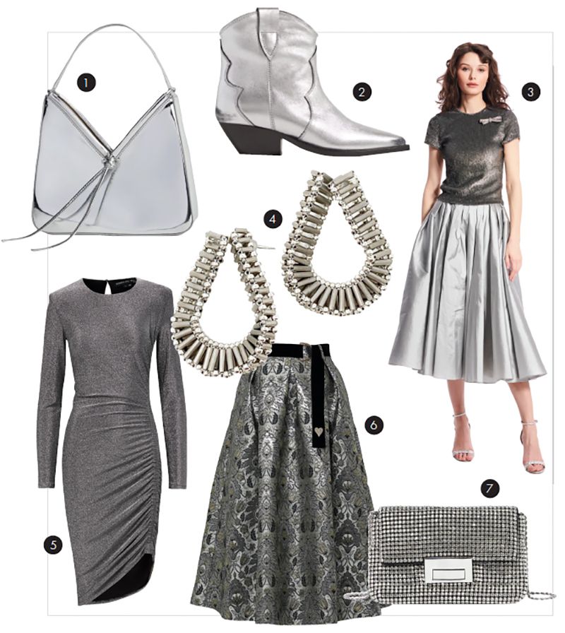 Scouting Report: Silver clothing and accessories shine bright this holiday season