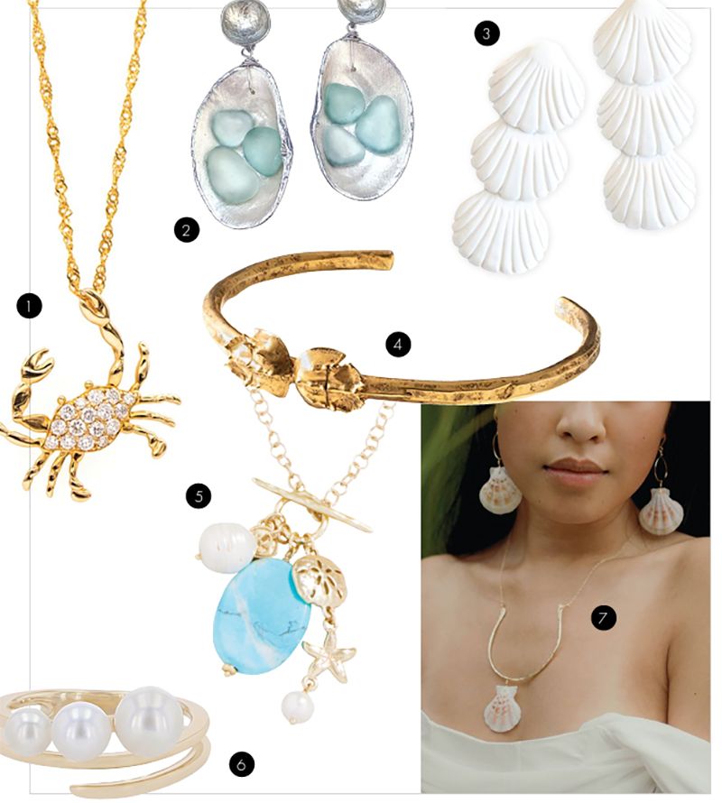 Mermaid Treasures: Adorn yourself in under-the-sea-inspired jewelry