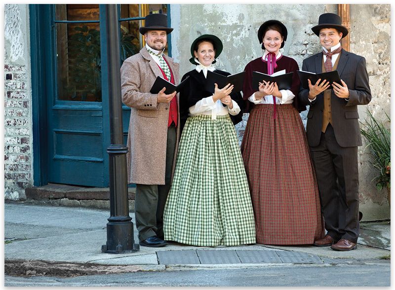 Spreading holiday cheer with the Charleston Caroling Company