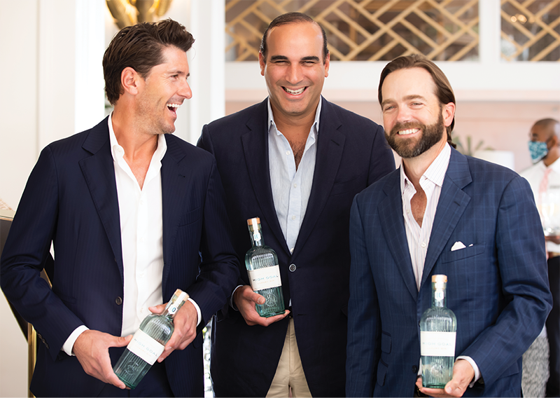 Sipping High Goal gin, the latest luxury spirit from local distillery Grain & Barrel