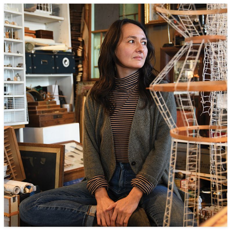 Artist Hirona Matsuda’s assemblage work reveals a fascination with the past