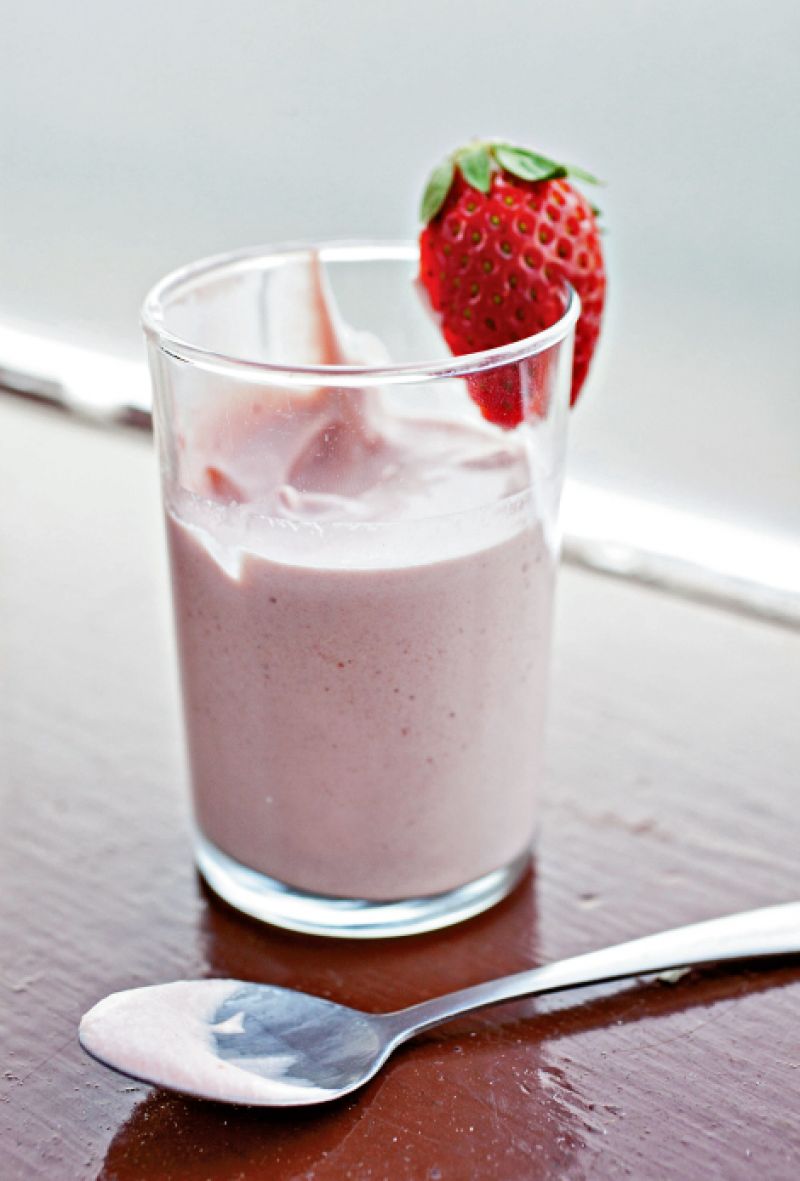 Strawberry Panna Cotta