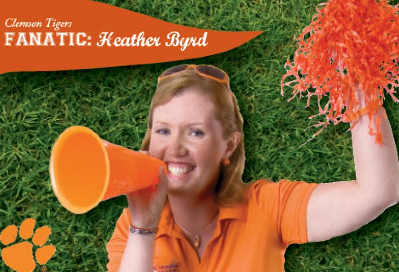 TIGERS FANATIC: Heather Byrd