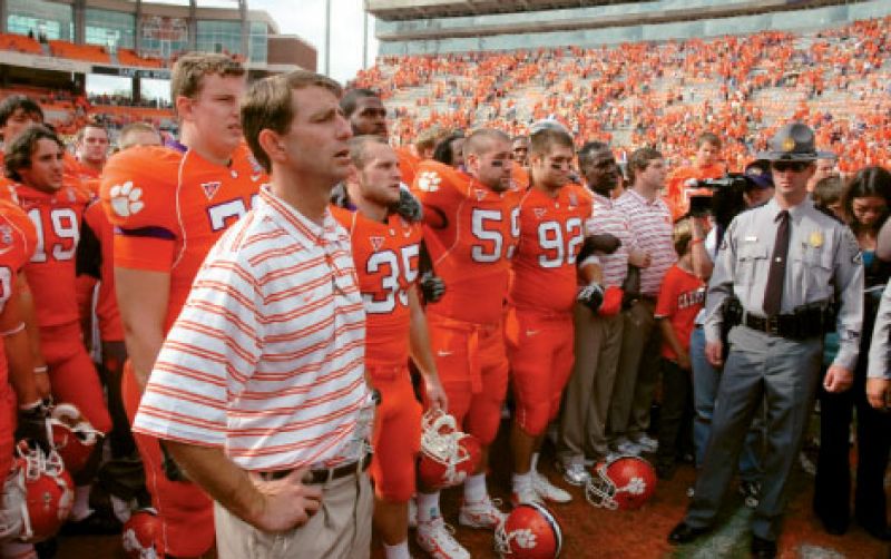 ON THE PROWL: Clemson University Tigers