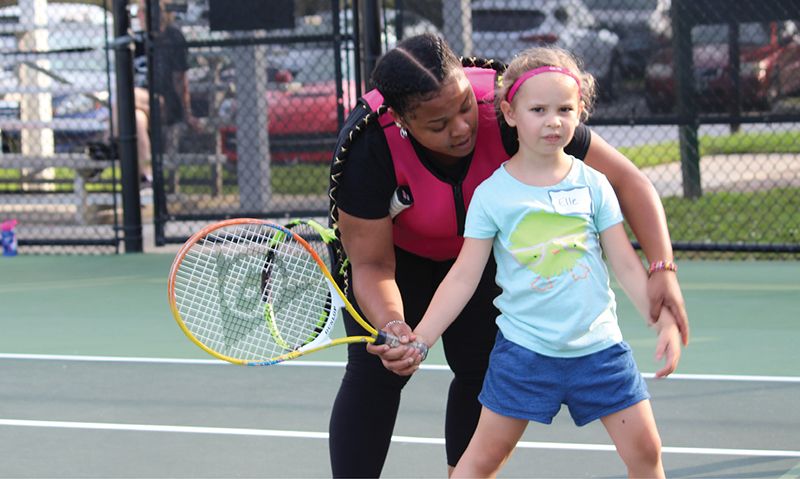 Courting Kids serves up lessons on and off the tennis court
