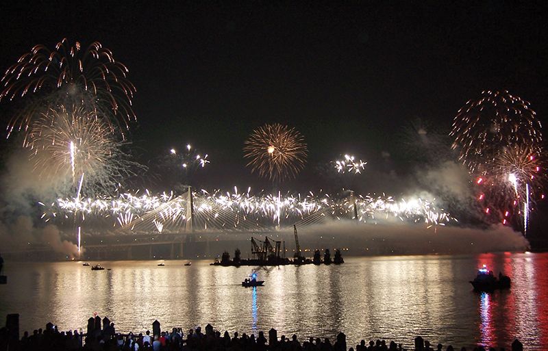 Celebrate the 15th anniversary of the Ravenel Bridge