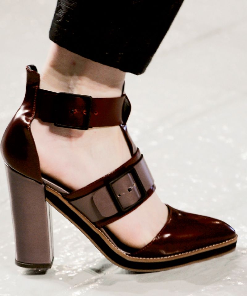 How to Wear Thick Heels