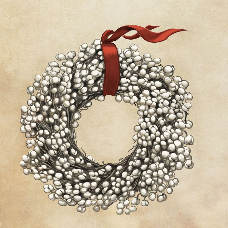 Popcorn-berry Wreath