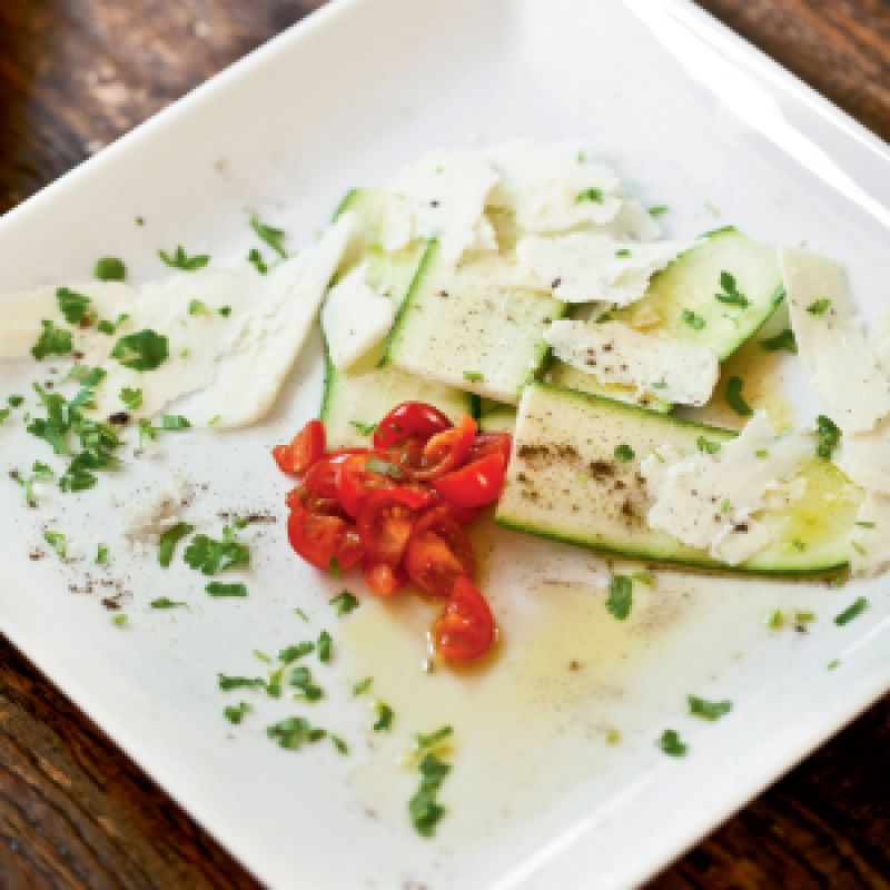 Carpaccio di Zucchine & Panzanella