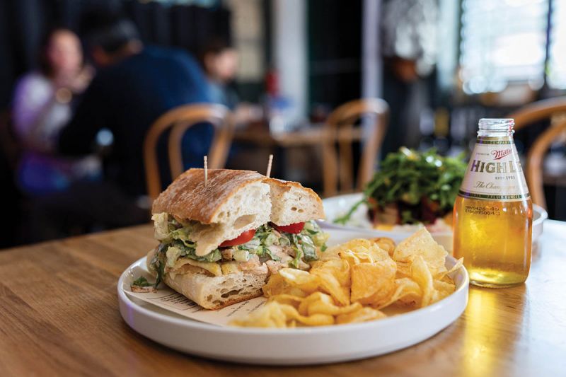 Locals and in-the-know gourmands get to Blacksheep early for sandwiches by chef Matt Wallace