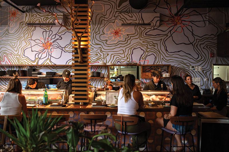 On a Roll: The original O-Ku Sushi opened on King Street in 2010. Today, there are nine, from Virginia to Florida, with two more in the works.