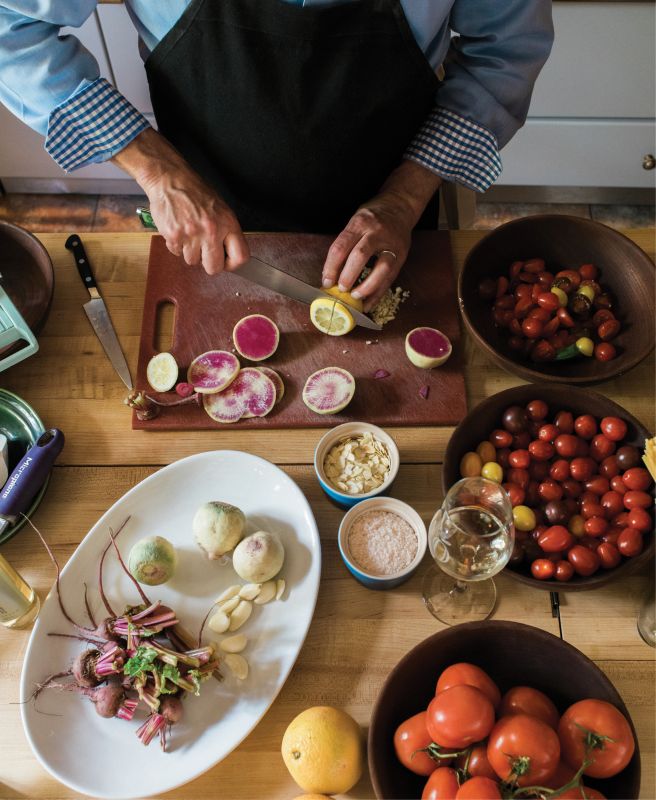 Supper in the Garden with Lynn Easton