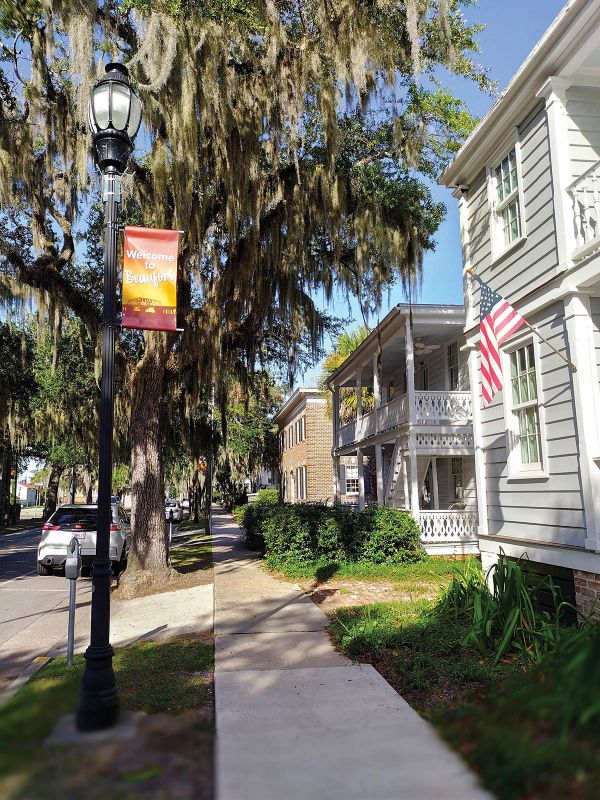A quaint residential street