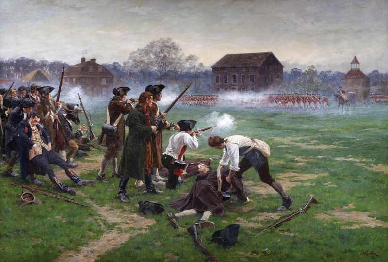 May 8, 1775: The news of the April 19 Battle of Lexington and Concord—the first shots of the Revolution—reaches Charleston.