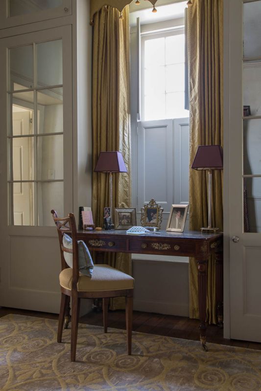 The dressing room