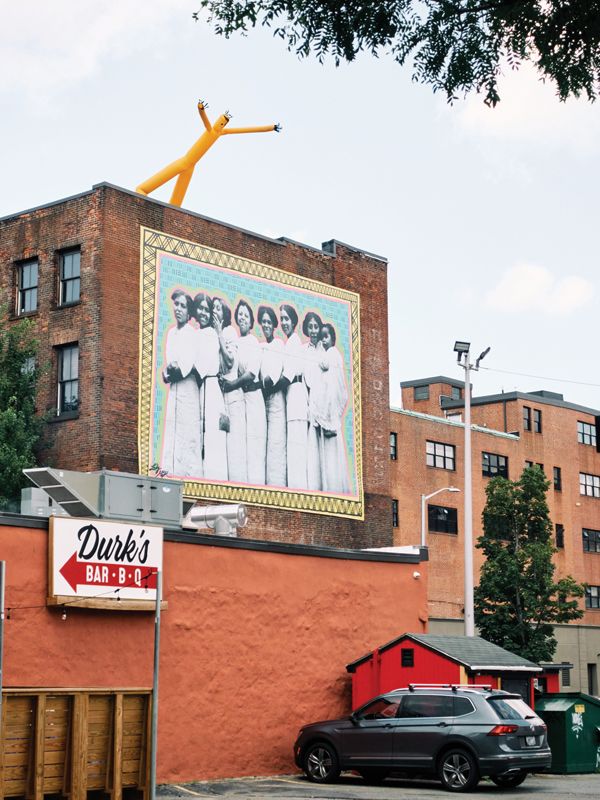 Public art pops up again downtown.