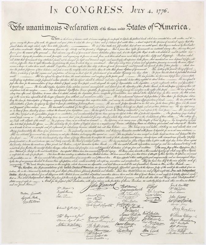 August 5, 1776:  The Declaration is read in Charleston three times: at noon near the South Carolina Statehouse, at 1:30 p.m. in the Exchange building, and at 3 p.m. at the Liberty Tree.