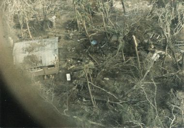 Damages on Goat Island