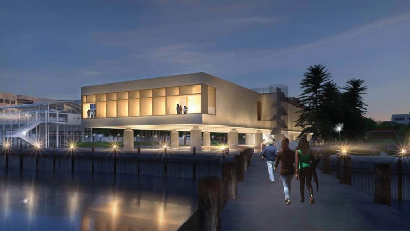 2023: The International African American Museam (IAAM) opens.
