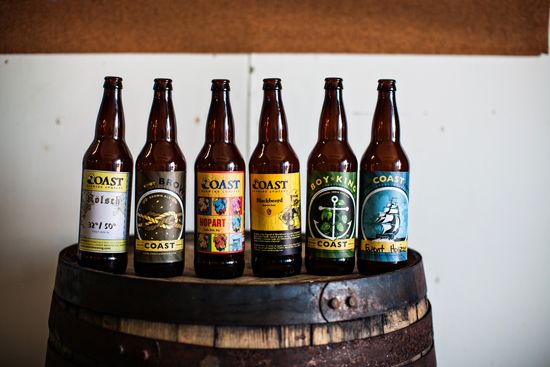 A few of COAST's flavors on display.