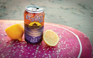 Perfect pair: When I pop up at Palmetto Brewing, I like to drink their Nice & Brite gose, because it pairs perfectly with my adobo.