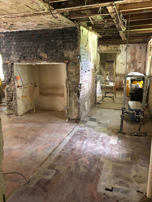 Before the home renovation