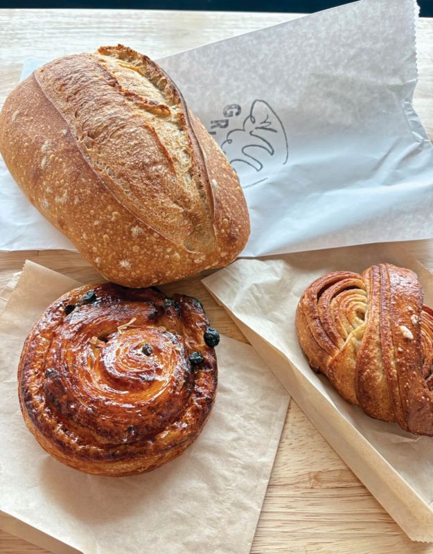 Give It a Swirl: “The raisins in the pain aux raisins  from Grit Bakery are a surprising treat. I love what they’re doing over there.”