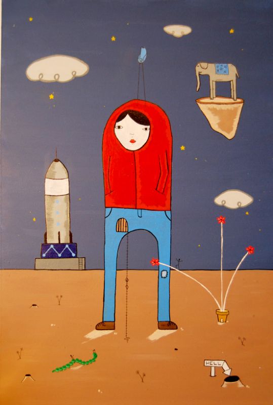 CHM Aug 2010 Artist Profile: Brian Bustos "In Space"