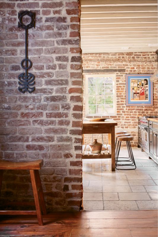 Now We’re Cooking: Like many historical homes, the kitchen was originally separate from the main residence; a previous owner linked the two structures and added 21st-century comforts.